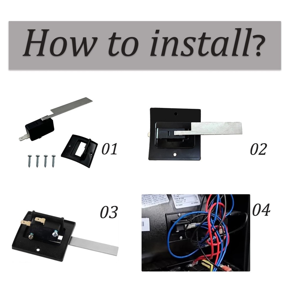 Gihdfer 33082 Sail Switch with Upgraded Bracket Kit Compatible Dometic...