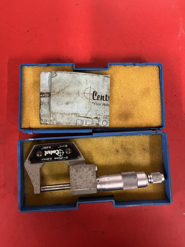 Central Tools Micrometer 6123