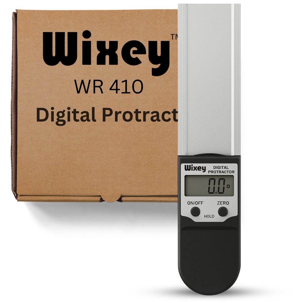 Wixey 8 Digital Protractor Angle Finder Precision Measurement Tool with Magnets