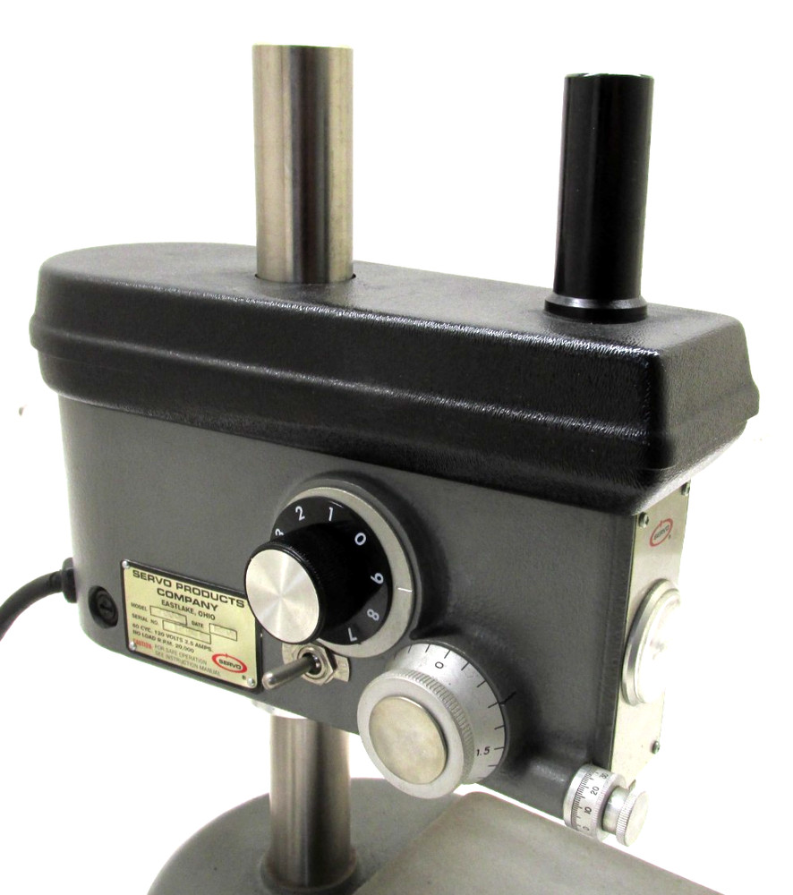 AS-IS! SERVO 7" VARIABLE SPEED SENSITIVE PRECISION BENCHTOP DRILL PRESS - #7000
