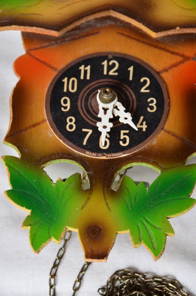 Vintage Cuckoo Clock Style, West Germany ERICH KAFER