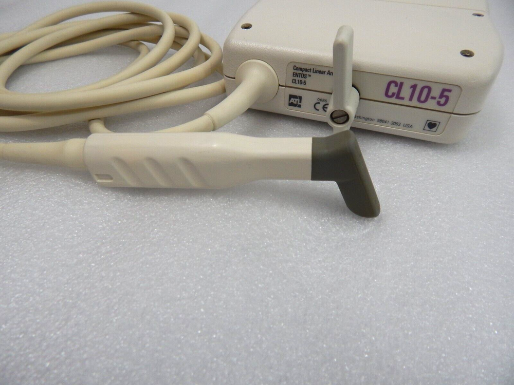 ATL CL 10-5 ENTOS COMPACT LINEAR ARRAY ULTRASOUND TRANSDUCER PROBE