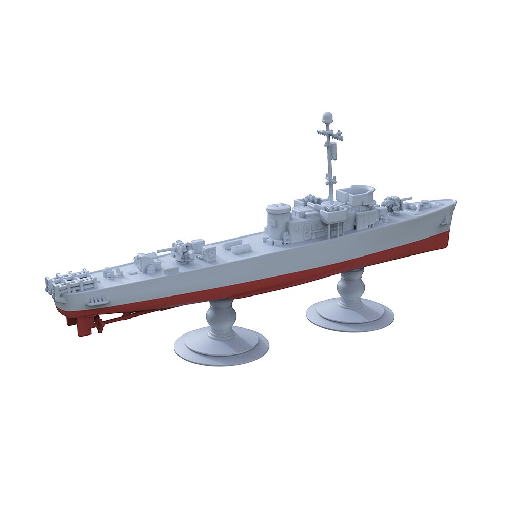 1/2000 Model Kit USS PC-461 Class Carmi Sub-Chaser Full Hull