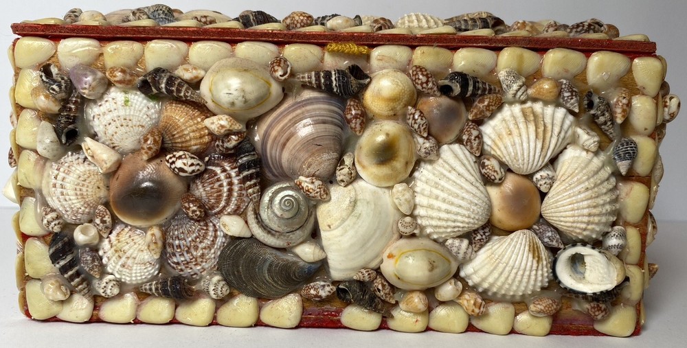 4 Handmade Seashell Boxes