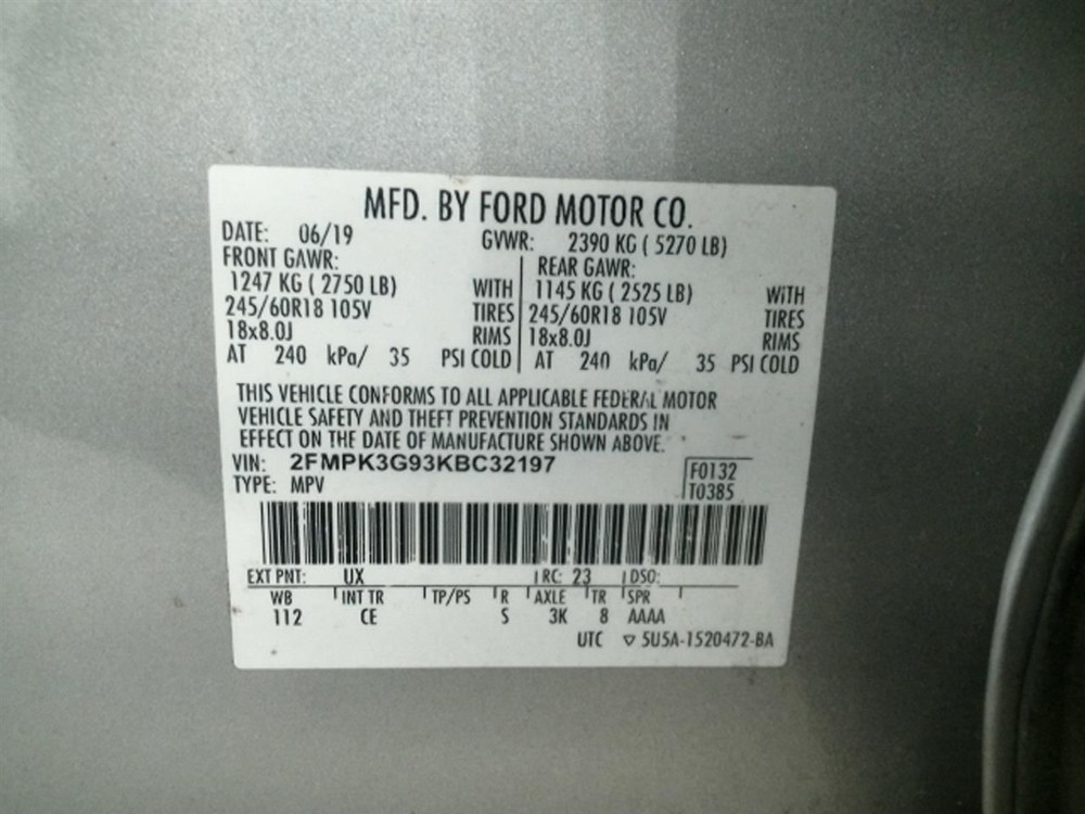 Engine ECM Electronic Control Module 2.0L Fits 19-24 EDGE 104927221