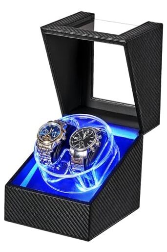Watch Winder for Automatic Watches, 4 Modes Double Automatic Watch Winder box