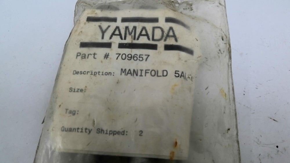 Yamada 709657 Manifold 5AL 2 per Pkg