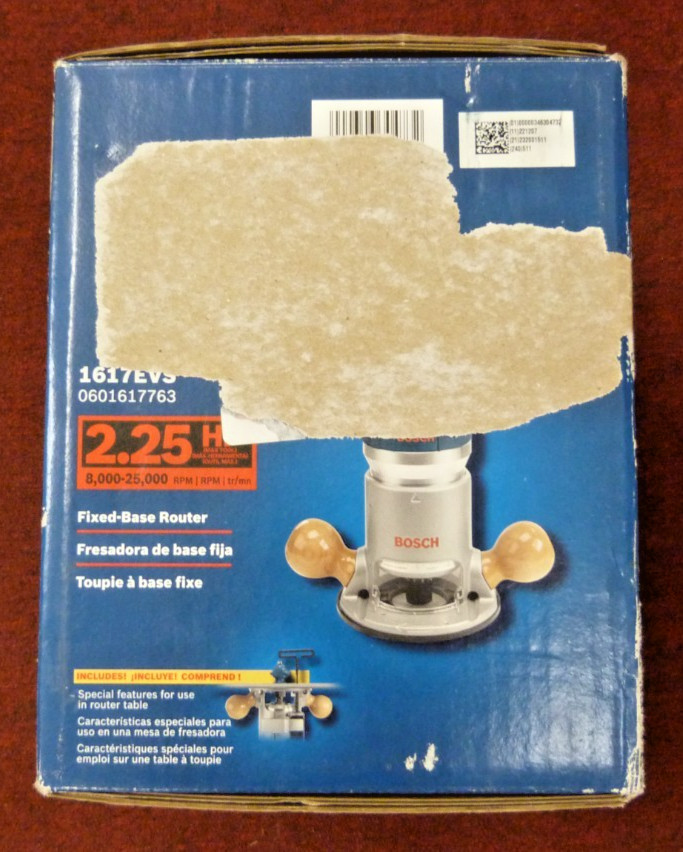 Bosch 1617EVS 2.25 HP Electronic Fixed-Base Router