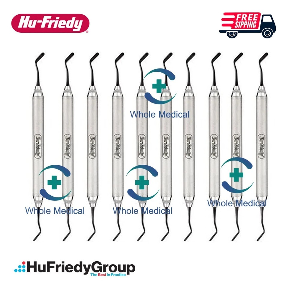 10 Hu-Friedy TNCIGFT3 Flexi-Thin XTS Composite Intsrument Goldstein 3 #6 Handle