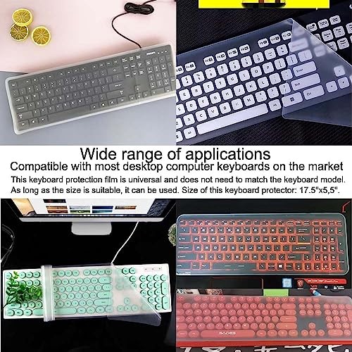 Universal Clear Desktop Computer Keyboard Protection Skin Protector Type B
