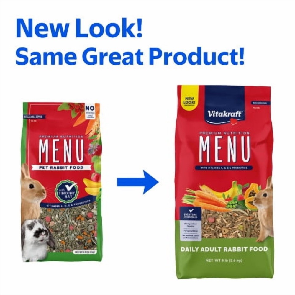 Vitakraft Menu Premium Rabbit Food 8 lb