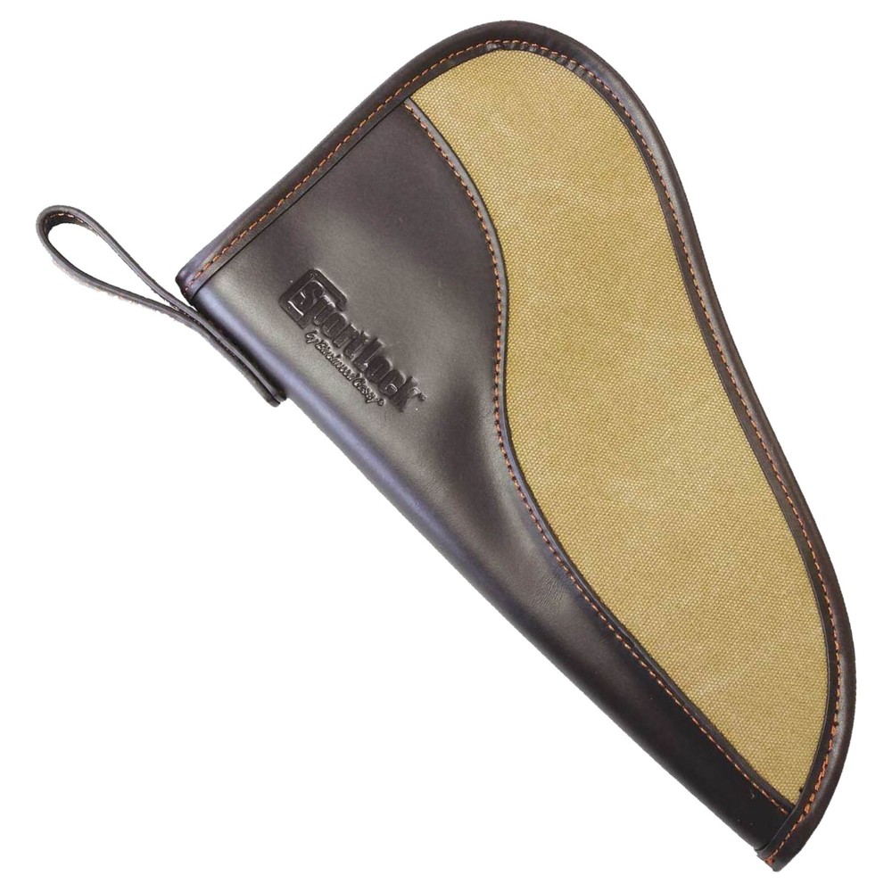 Birchwood Casey 8" Leather/Canvas Handgun Case