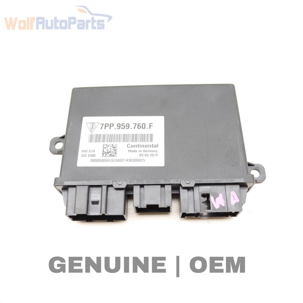 2013-2018 PORSCHE CAYENNE - Front SEAT Memory Control Module 95861876004