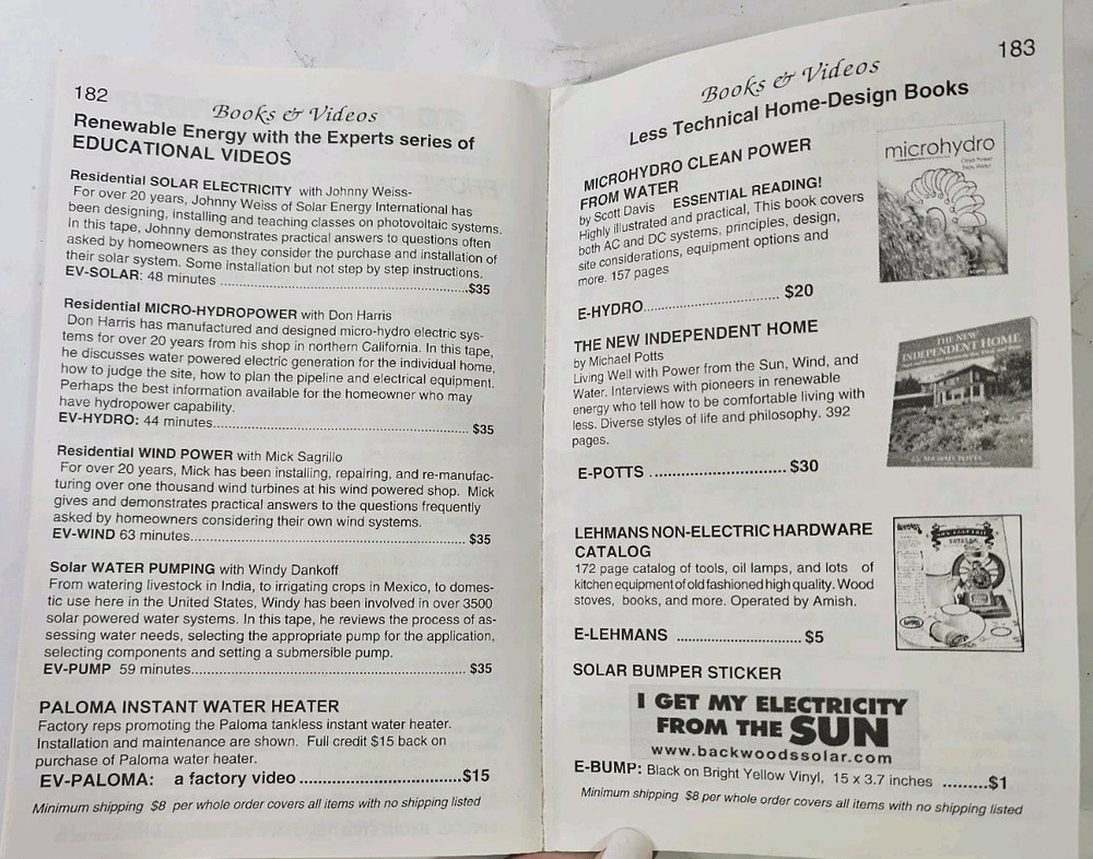 Backwoods Solar Electric Systems 2006