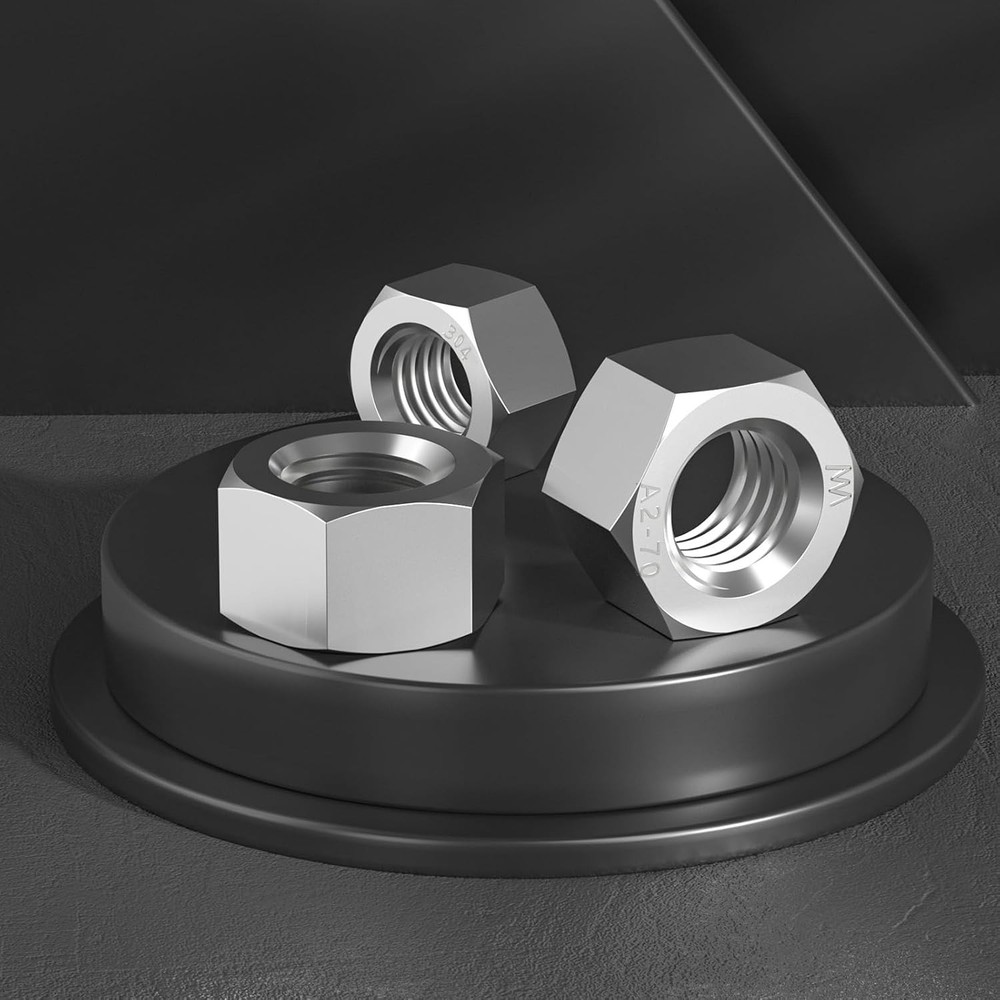 Stainless Steel Metric Hex Nuts Kit