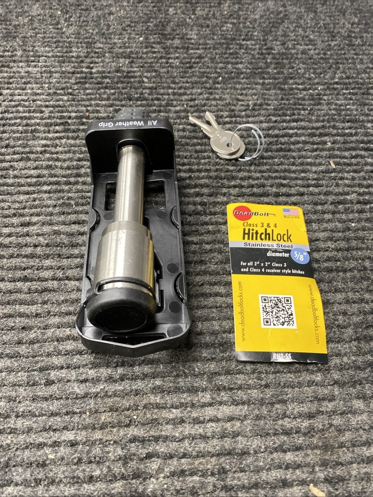 DeadBolt RH3-SS - Trailer Coupler Lock