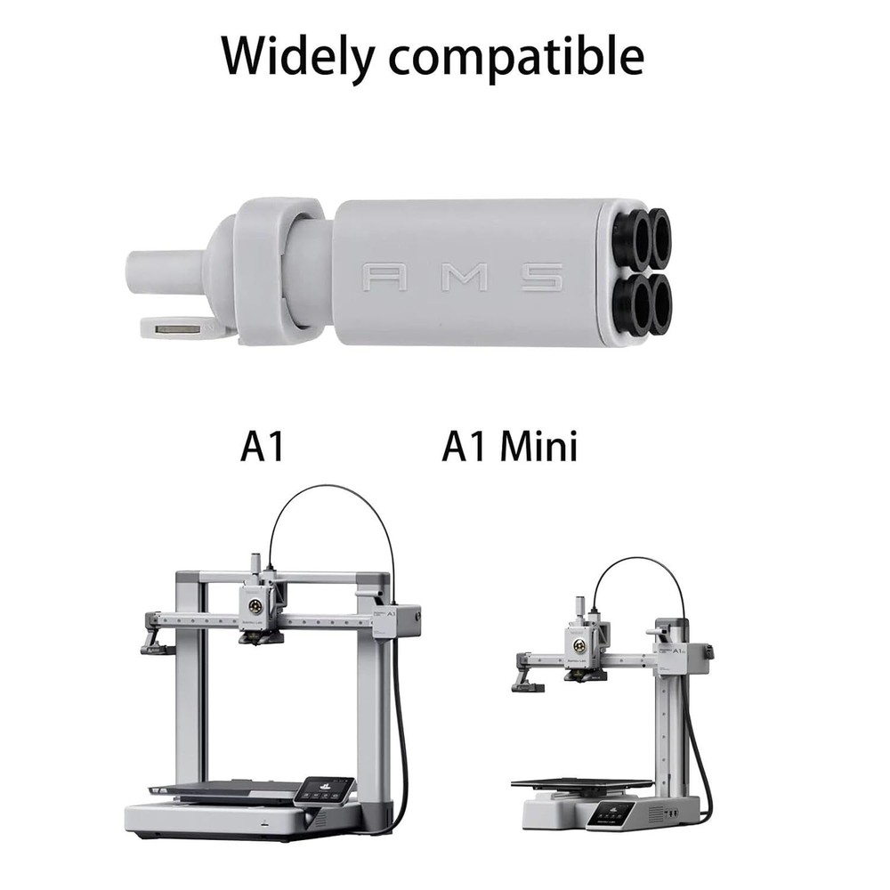 AMS Lite Filament Hub for 3D Printers with Five Way Components Switch