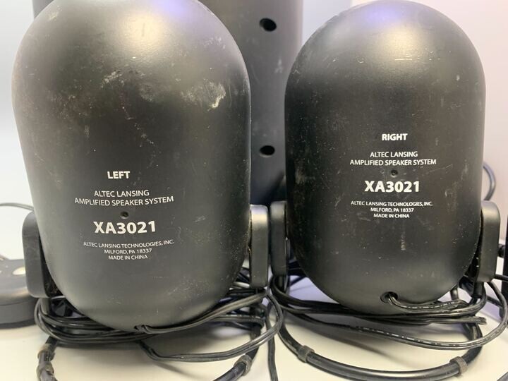 Altec Lansing XA3021 Home Theater Speaker System Complete