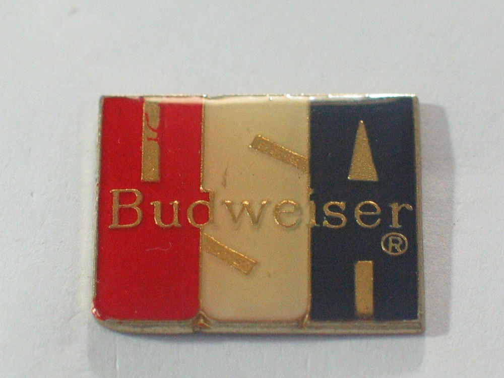 Budweiser Red, White and Blue Beer Pin (Budweiser #3)