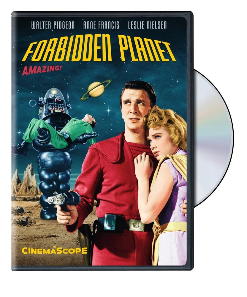 Forbidden Planet DVD Walter Pidgeon NEW