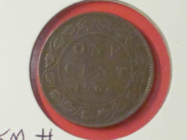 1906 Large Cent - Canada - KM# 8 Very nice