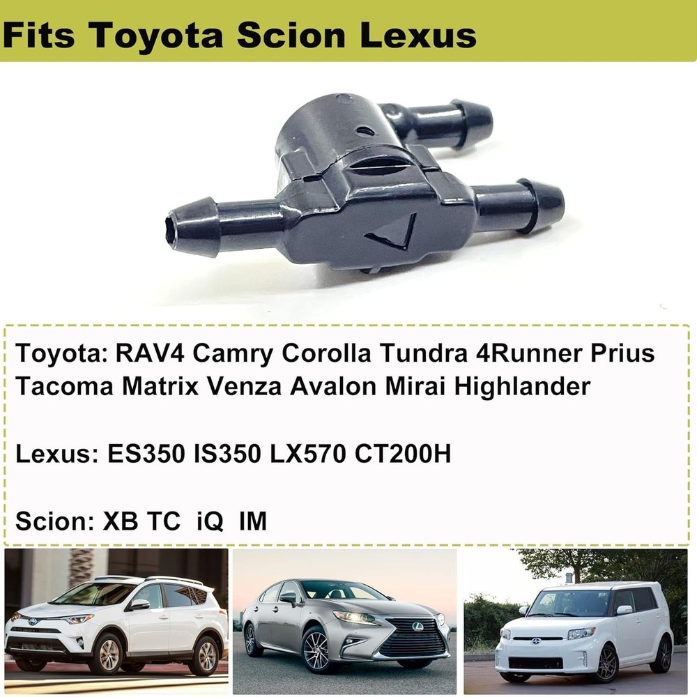 Wiper Washer Windshield Check Valve Replacement - OEM: 85321-28020