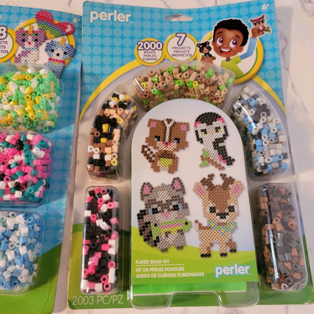 2 Perler Fuse Bead Activity