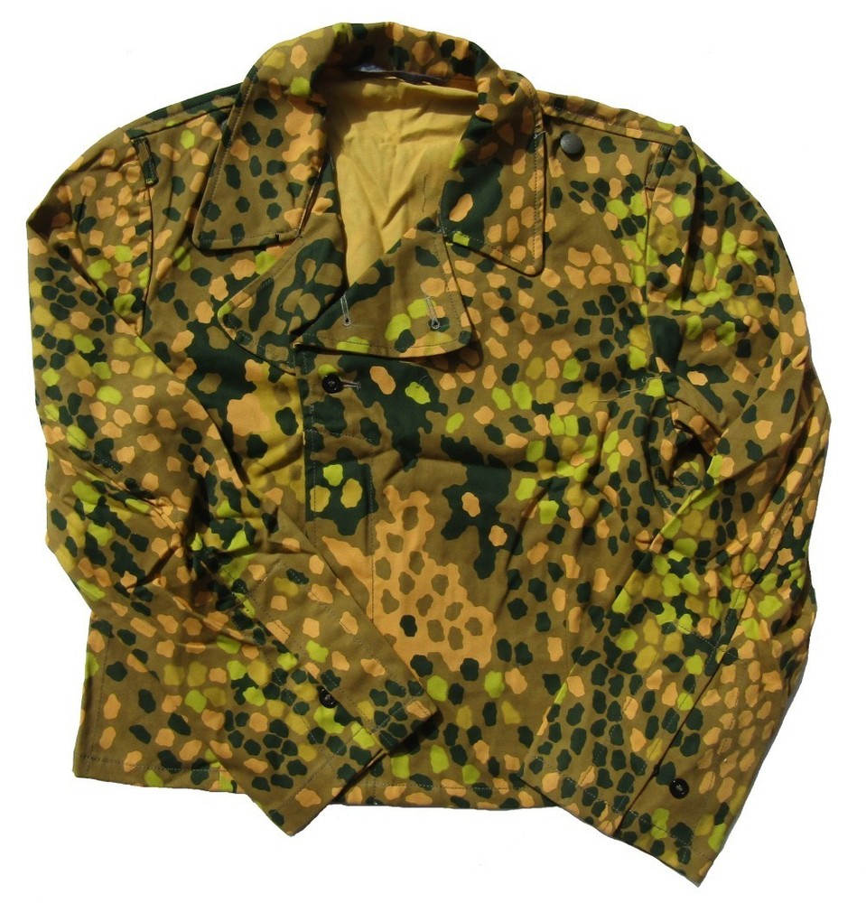 Reproduction German WW2 Yellow DOT pattern camouflage Panzer uniform