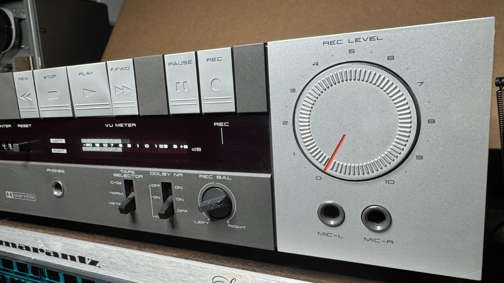 AKAI HX-1 Stereo Cassette Deck – Serviced – Clean & Working –