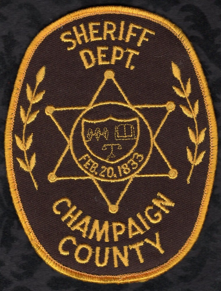Champaign County Illinois Sheriff Shoulder Patch