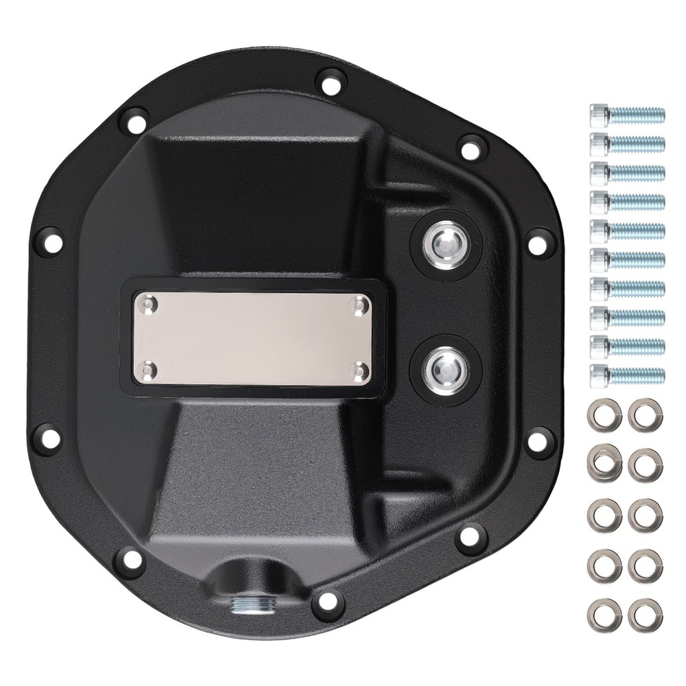 Front & Rear Black Iron Hardcore Differential Cover For Dana 44 YHCC-D44