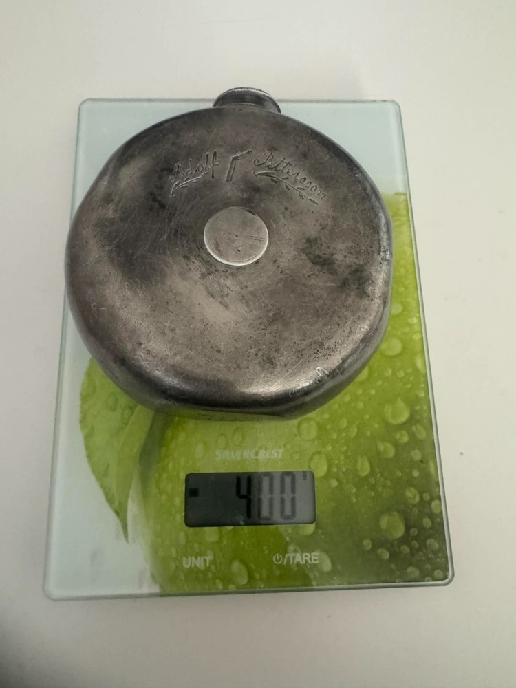 Antique silver flask 1816 year 400gr