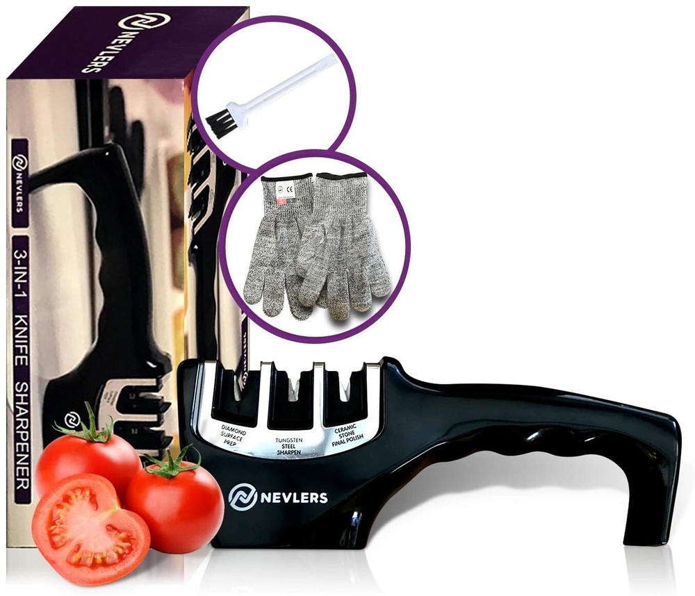 Nife Sharpener Pocket Knife Sharpening System Base Chef Knife Sharpening Kit NEW