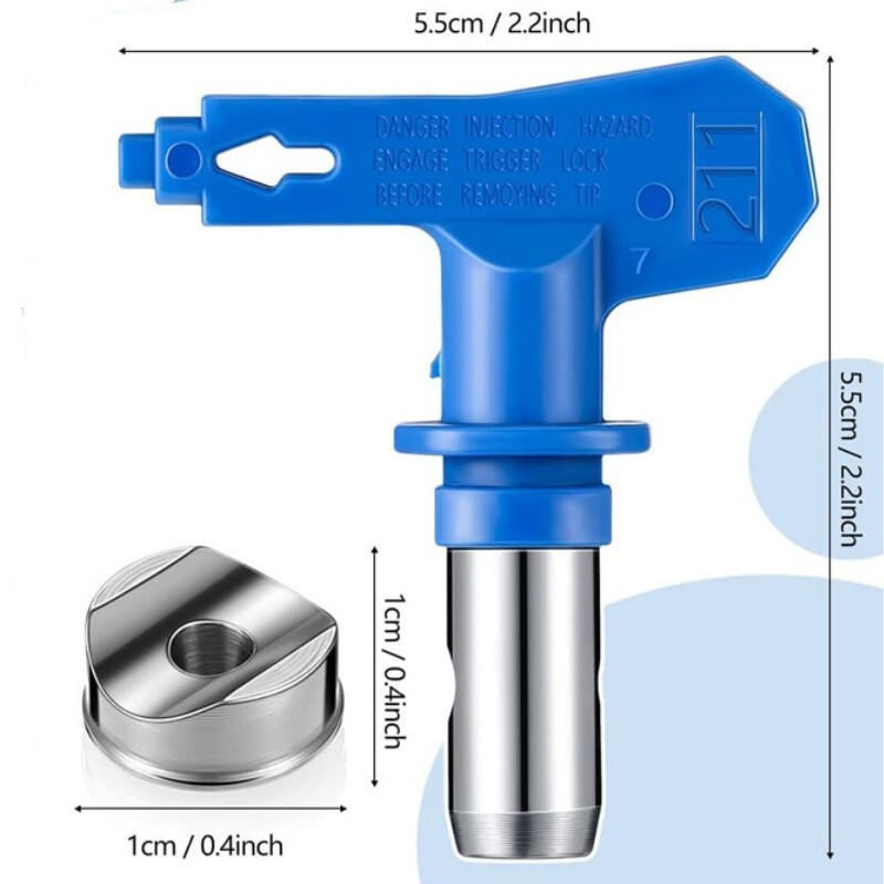 523 High-Pressure Airless Spray PaintGun Precise Nozzle Tip Sprayer Machine