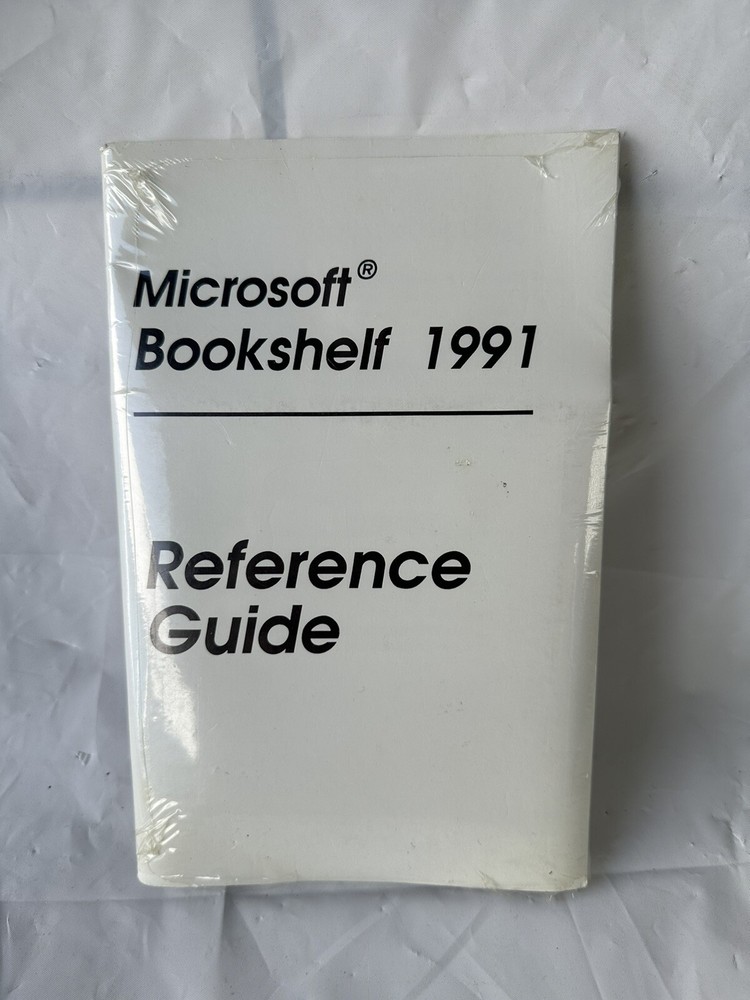 RareNew Sealed DAK User's Guide Microsoft Bookshelf 1991 edition Reference Guide