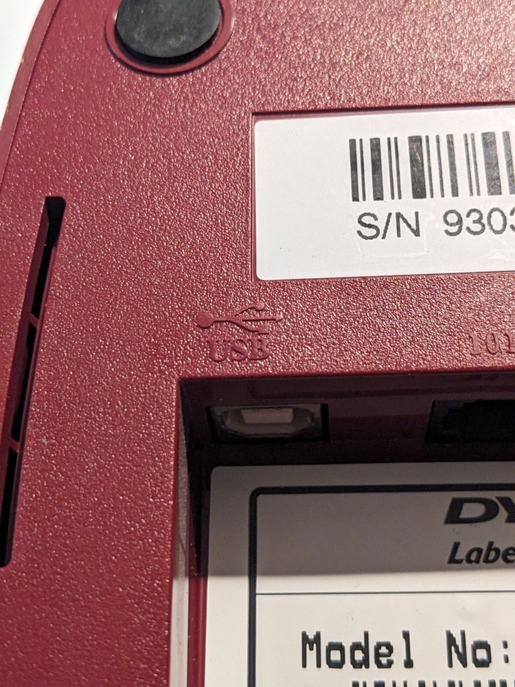 Dymo Label Writer 330 Turbo Thermal MISSING CABLES -TESTED