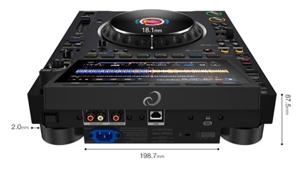 AlphaTheta CDJ-3000X Professional DJ Media Multi Player Streaming