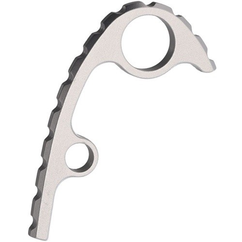 August Engineering Silver Backspacer for Spyderco Para 3 Knife