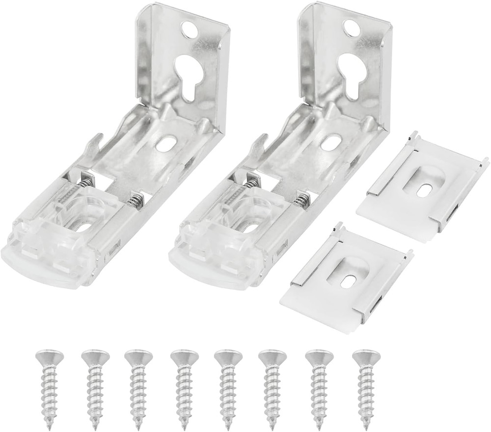 Mountings Brackets for Vertical Blinds 2Sets Replacement Mount Hardware