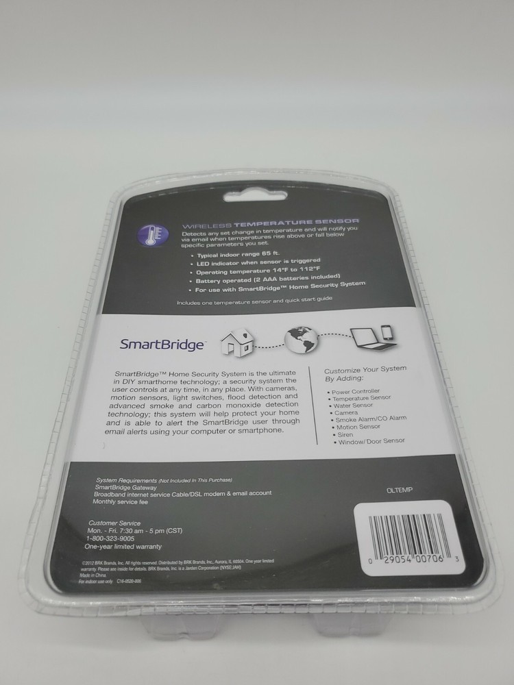 SMARTBRIGDE WIRELESS TEMPERATURE SENSOR OLTEMP...63
