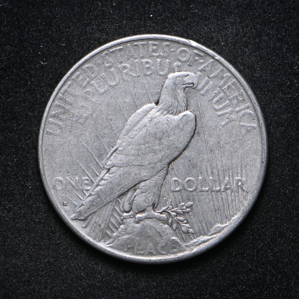 1934-D Peace Silver Dollar (cn16230)