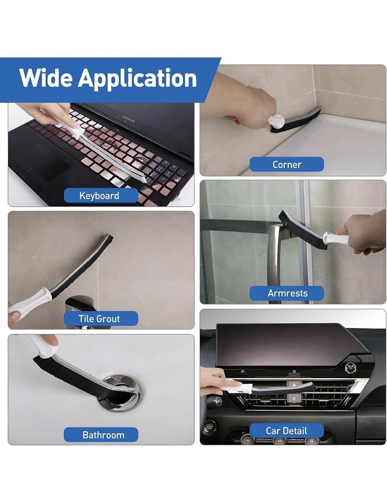 Hard Bristle Grout Brush Scrub Brush