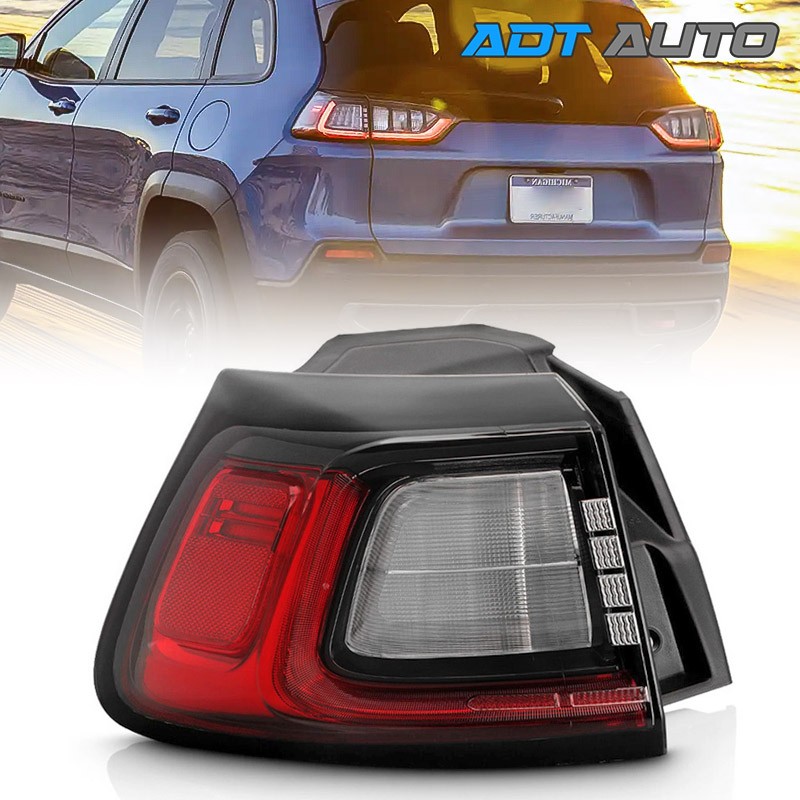 Driver Full LED Outer Tail Light For Jeep Cherokee 2019-2023 Brake Lamp Left LH