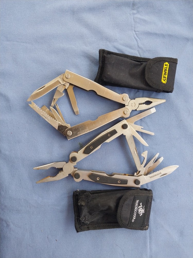 2 multi tool 1 Winchester 1 Stanley