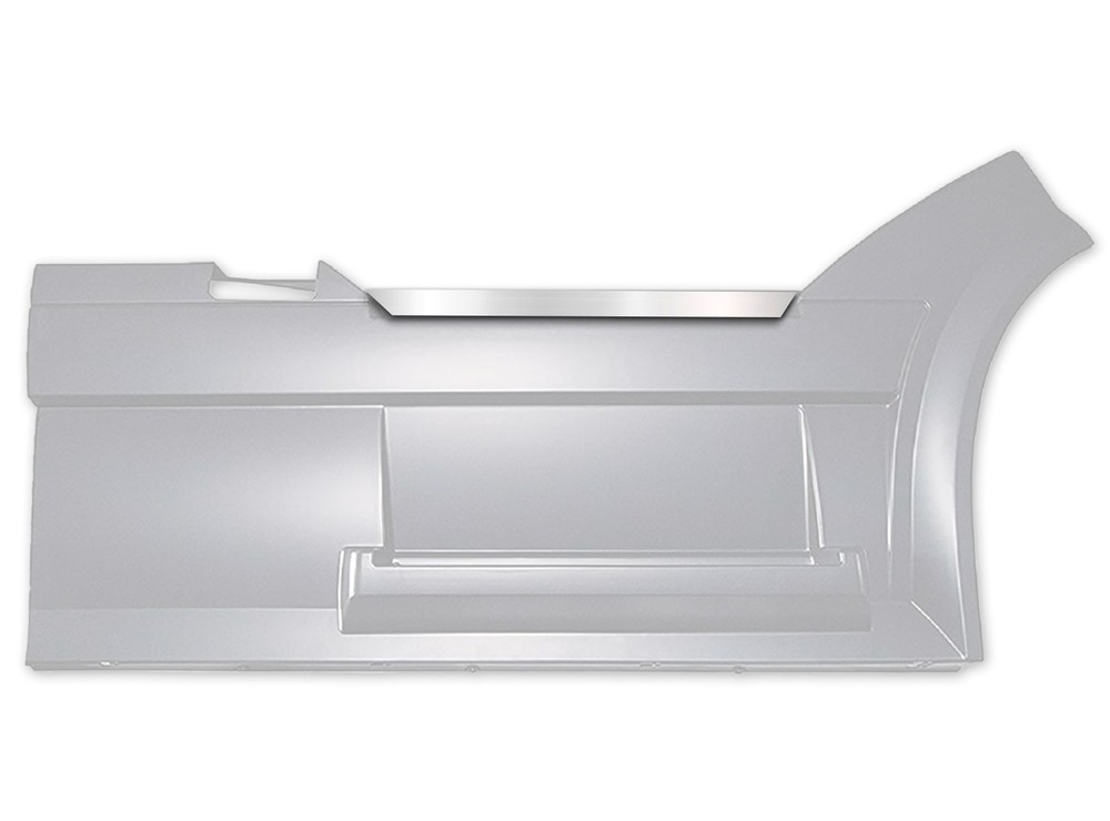 Front Panel Stripe Chrome Trim - Right Side 6R Compatible with Volvo VNL 04-2017