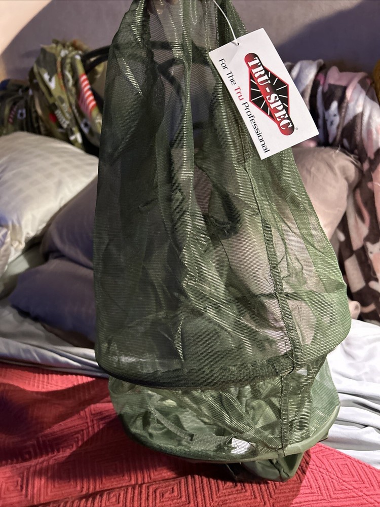 Tru-Spec Mosquito Net Hat NEW Hunting Woods Solid Green