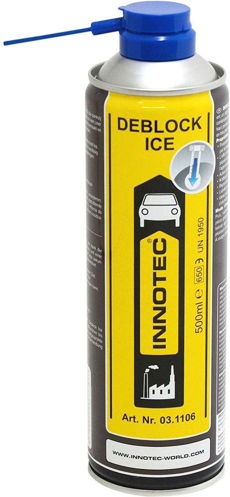 De Block ICE Rust Remover, Spray Can 500ml Innotec 74411035