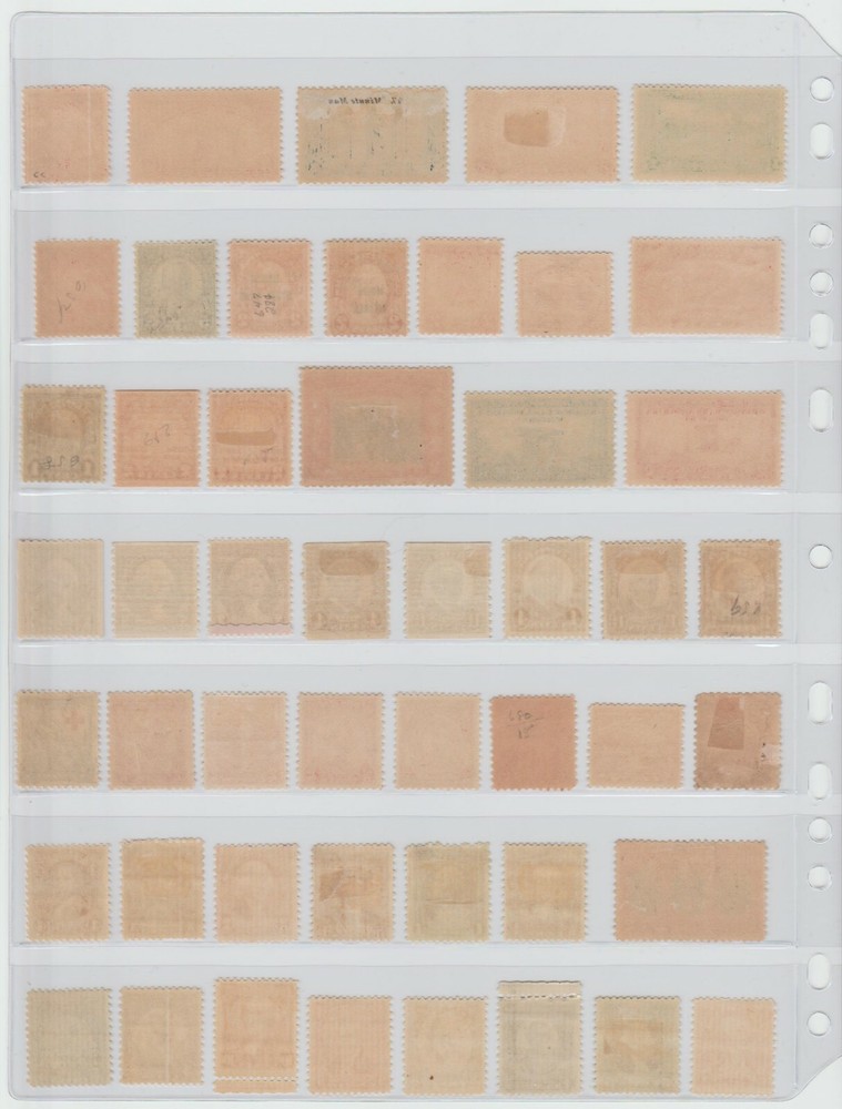 ** 30 Anchor 7C (rows) Crystal-Clear Stock Sheets / Single Sided-FREE Shipping.