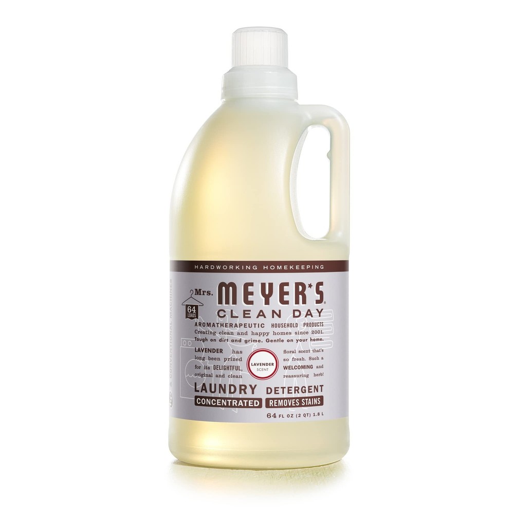 CLEAN DAY Liquid Laundry Detergent, Biodegradable Formula Infused with Essent...