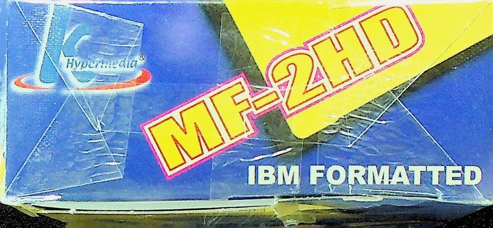 KHypermedia MF-2HD IBM Formatted Diskettes 1.44 MB - Sealed Box